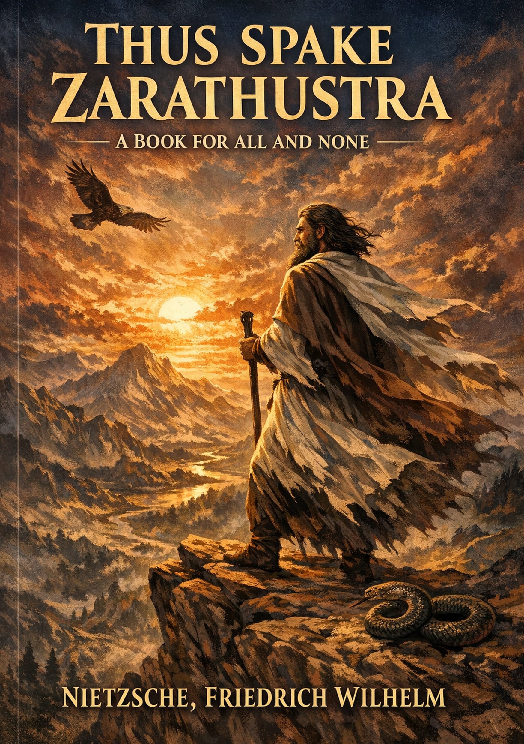 Cover for Thus Spake Zarathustra: A Book for All and None